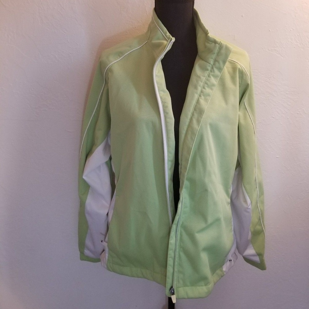 UNDER ARMOUR Jacket Green Performance Golf Wear